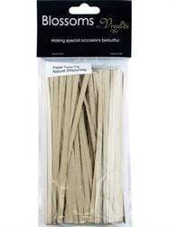 AussieSuperStore Art & Craft Essentials Twist Tie 12cm Floral Paper Tie (in 2 varieties) Floral Paper Tie (in 2 varieties)  | Floral Craft Accessories 9323823185534 FLA034